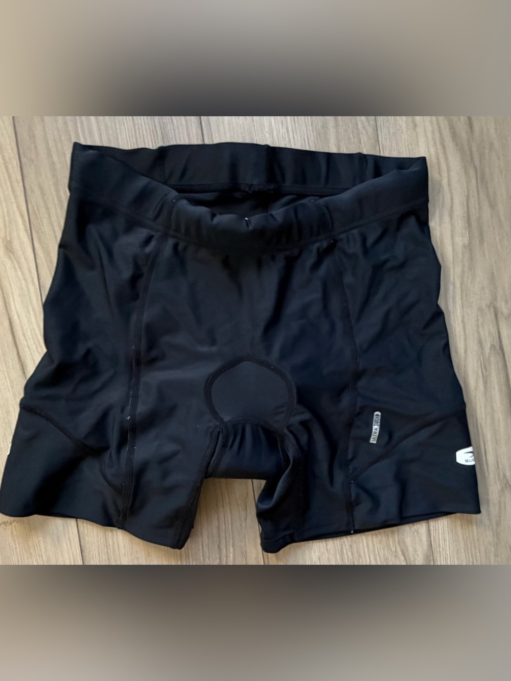 Sugoi RPM Tri Womens Black Padded Cycling Shorts Sz M